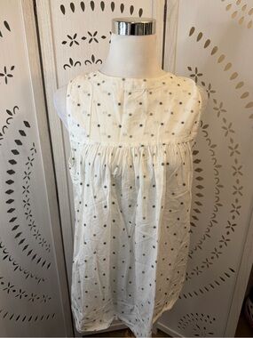 Loft Polka Dot Sleeveless Top